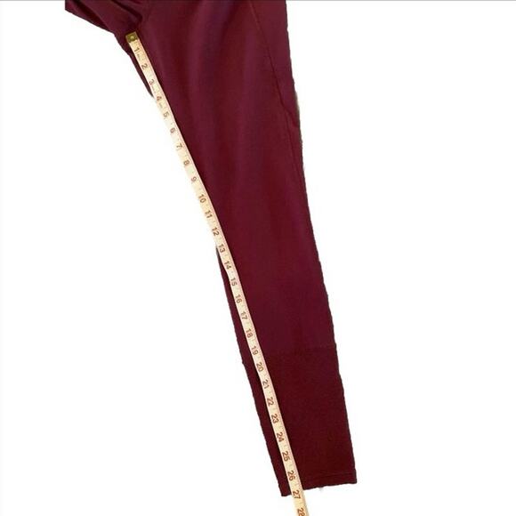 LUCY Activewear To The Barre Legging Ribbed Yoga Leggings Zipper Ankles SZ M - Picture 12 of 12